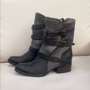 Freebird Leather Ankle Boots